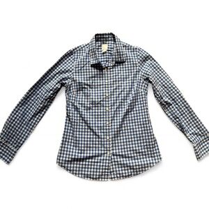 JCrew “the perfect shirt” in blue gingham